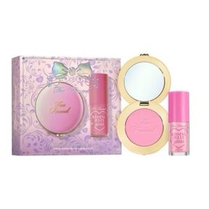 BNIB TOO FACED Dream A Little Dream Limited Edition Blush and Lip Gloss Set